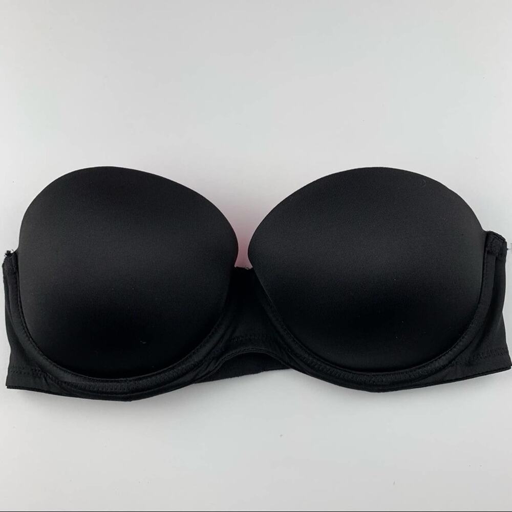 PINK Victoria’s Secret Strapless Push-Up Bra 32B #2811